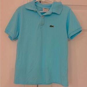 LACOSTE Kids Blue Polo Shirt